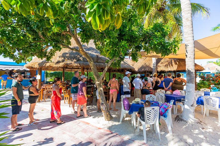 Isla Mujeres Catamaran Tour with Snorkel, Buffet lunch and Open Bar Isla Mujeres Catamaran Tour with Snorkel, Buffet lunch and Open Bar