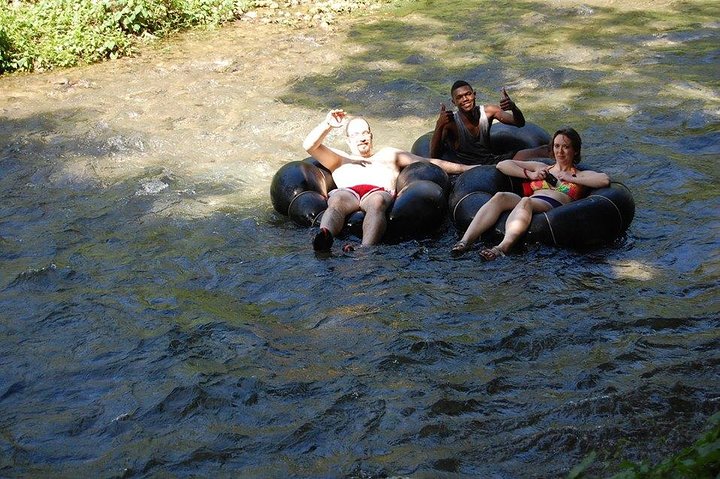 Combo Blue Hole & River Tubing Tour from Ocho Rios