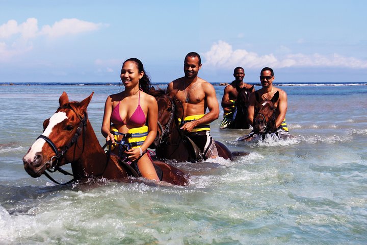 Chukka's Best of the West Island Zipline, Tubing, and Horse Ride & Swim Combo