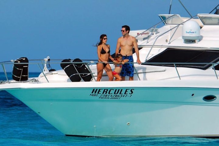 Cancún Yacht Rental SeaRay 46ft 25P13