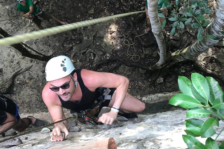 Selva Maya Eco Adventure Park: Ziplining, Hanging Bridges, Rappelling and Cenote