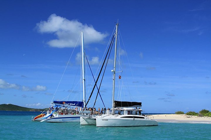 Deserted Island Catamaran Day Sail from Fajardo