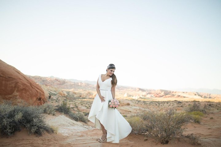Valley of Fire Wedding by Private Limousine