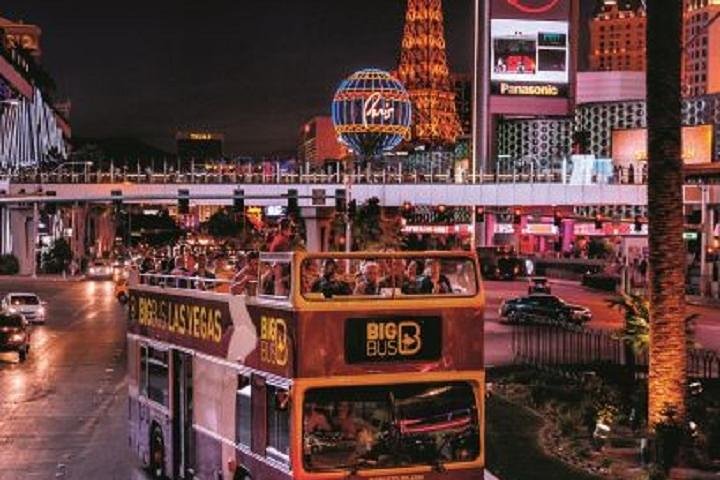 Big Bus Las Vegas Open Top Night Tour