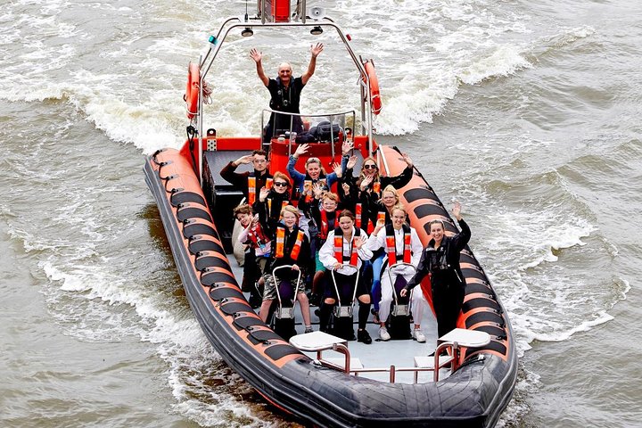 High-Speed Boat Trip through London