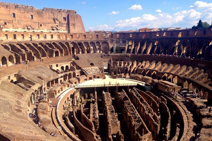 Colosseum Underground and Ancient Rome Semi-Private Tour MAX 6 PEOPLE GUARANTEED
